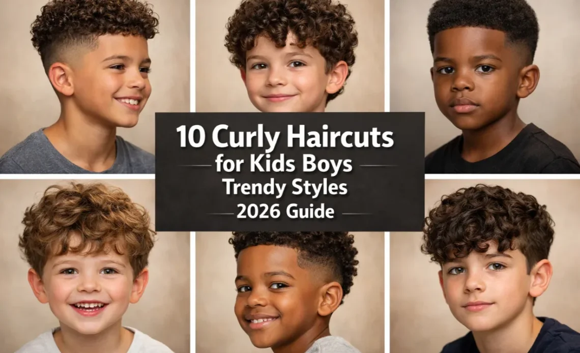 Curly Haircuts for Kids Boys Trendy Styles 2026 Guide!