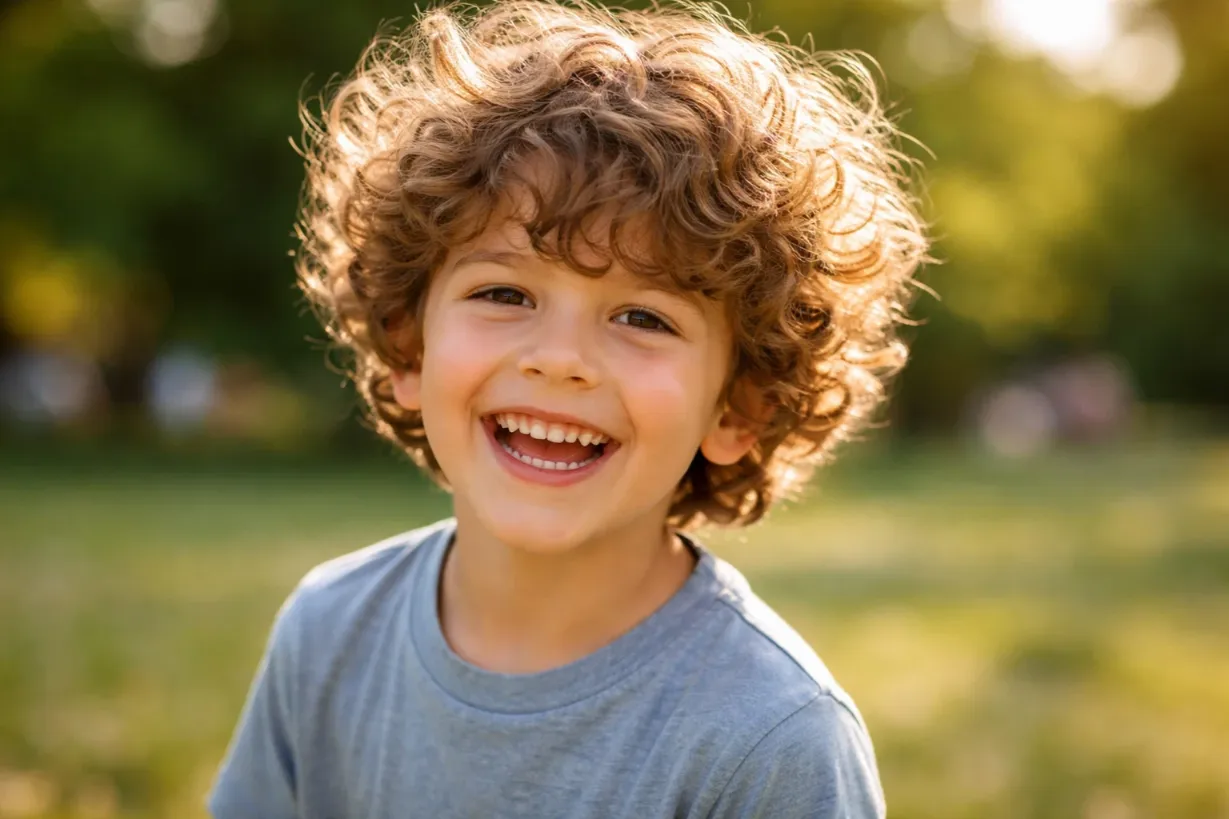 The Taper Fade with Thick Curls