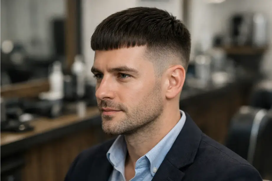 The Classic French Crop with Taper Fade