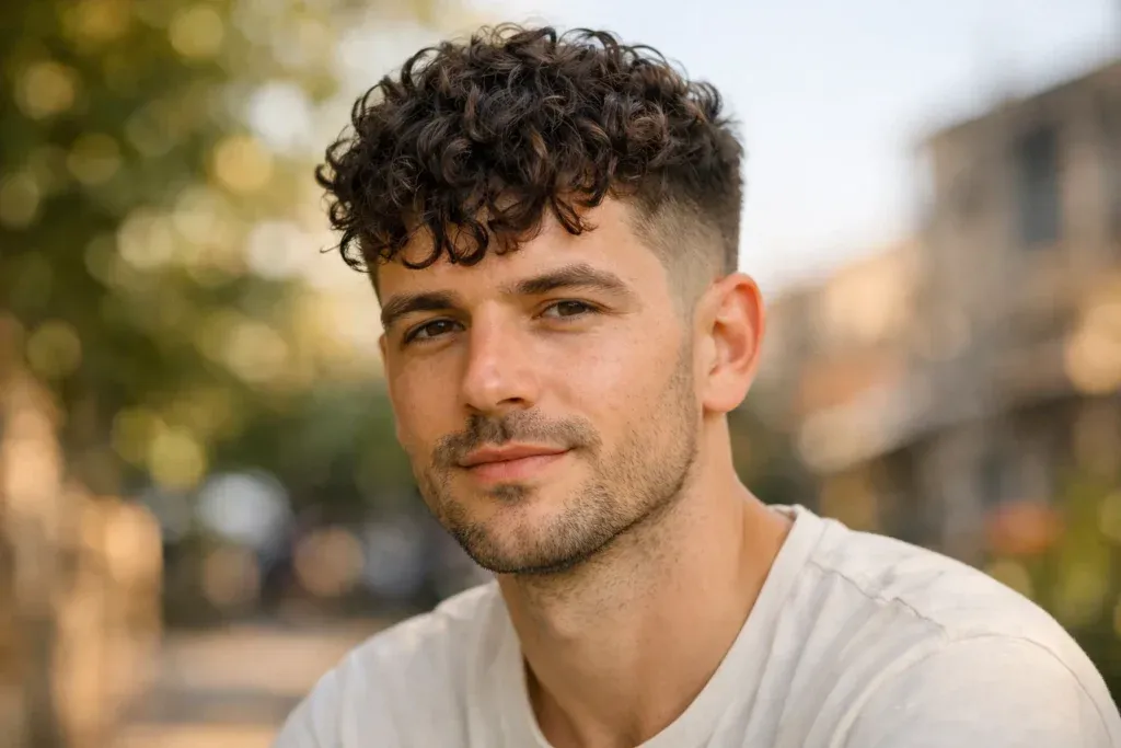 The French Crop for Curly Hair: Texture as a Feature