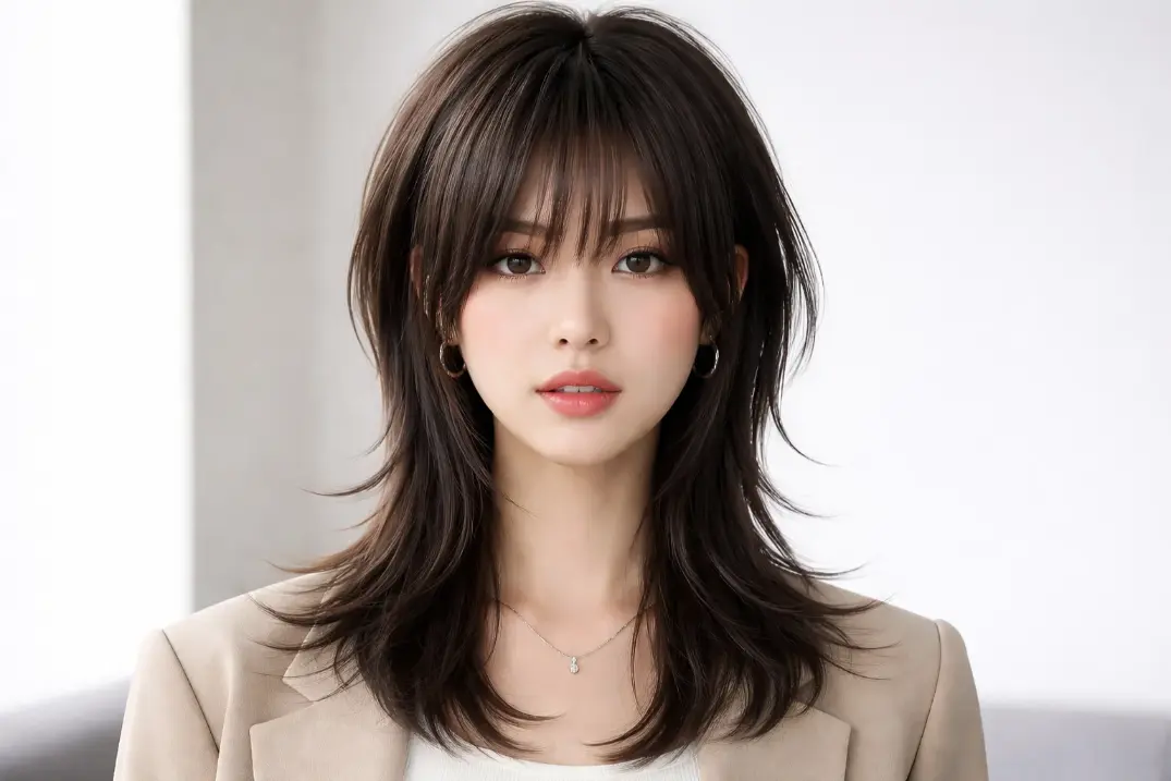 Wolf Cut for Straight Hair