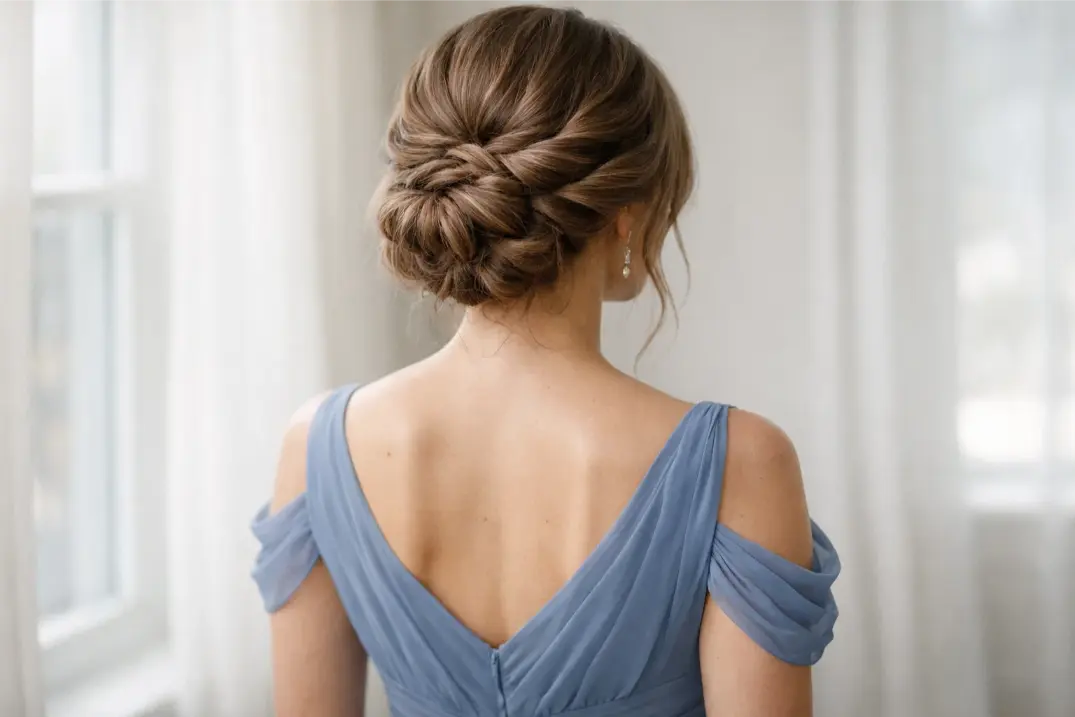 Twisted Low Updo