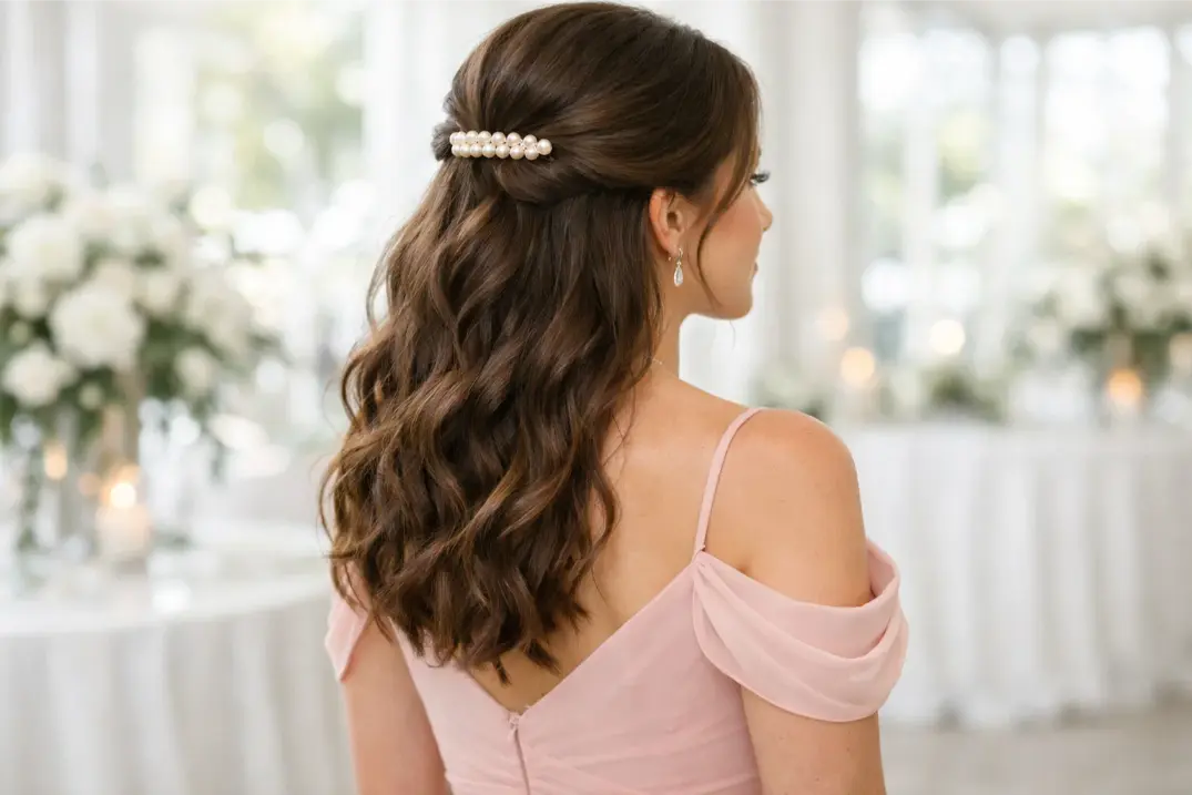 Half-Up Half-Down Style