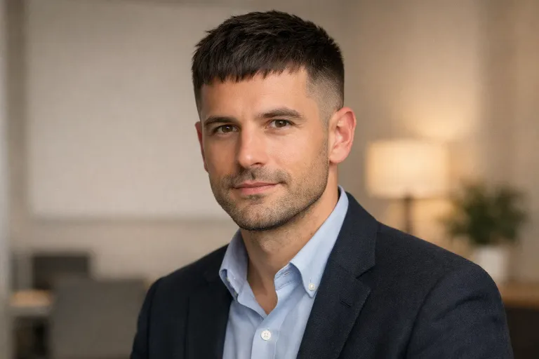 The Low Taper Fade French Crop