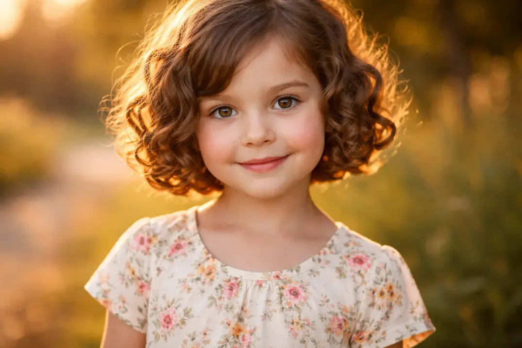 The Classic Curly Bob