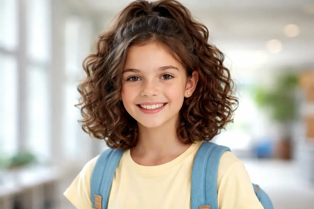 The Long Curly Cut with Face-Framing Layers