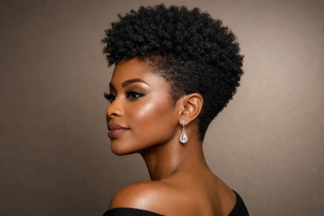 The Tapered Afro Pixie