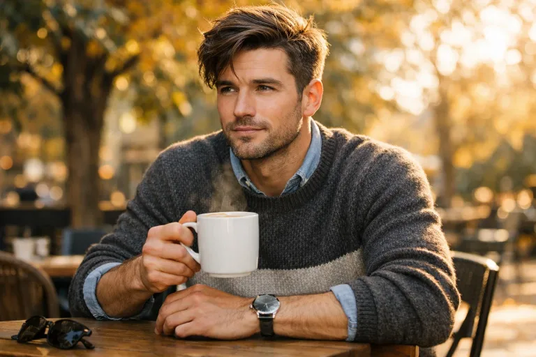 The Messy Textured Side Part