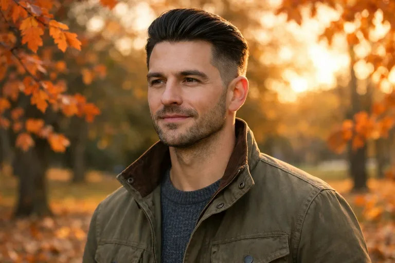 The Low Fade with Length on Top