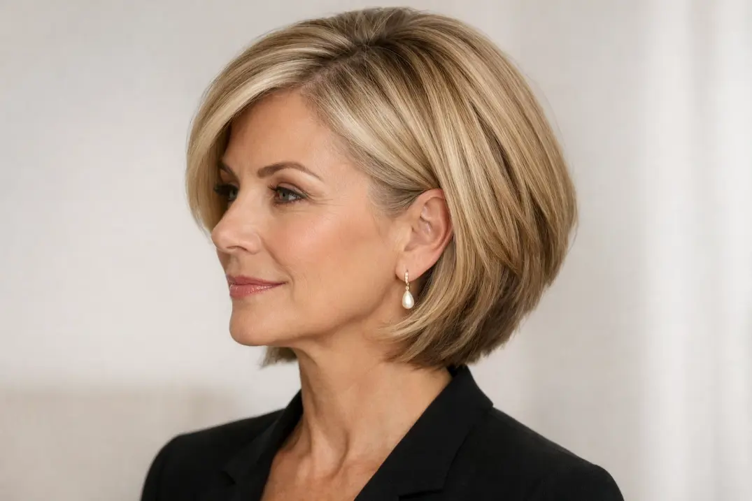 The Classic Layered Bob