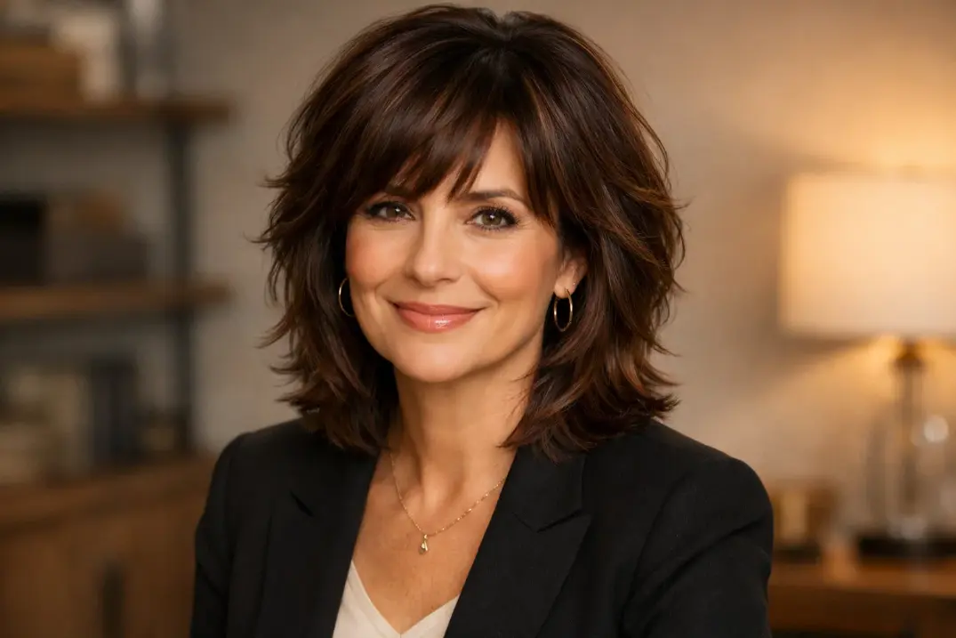 The Modern Shag with Medium Length