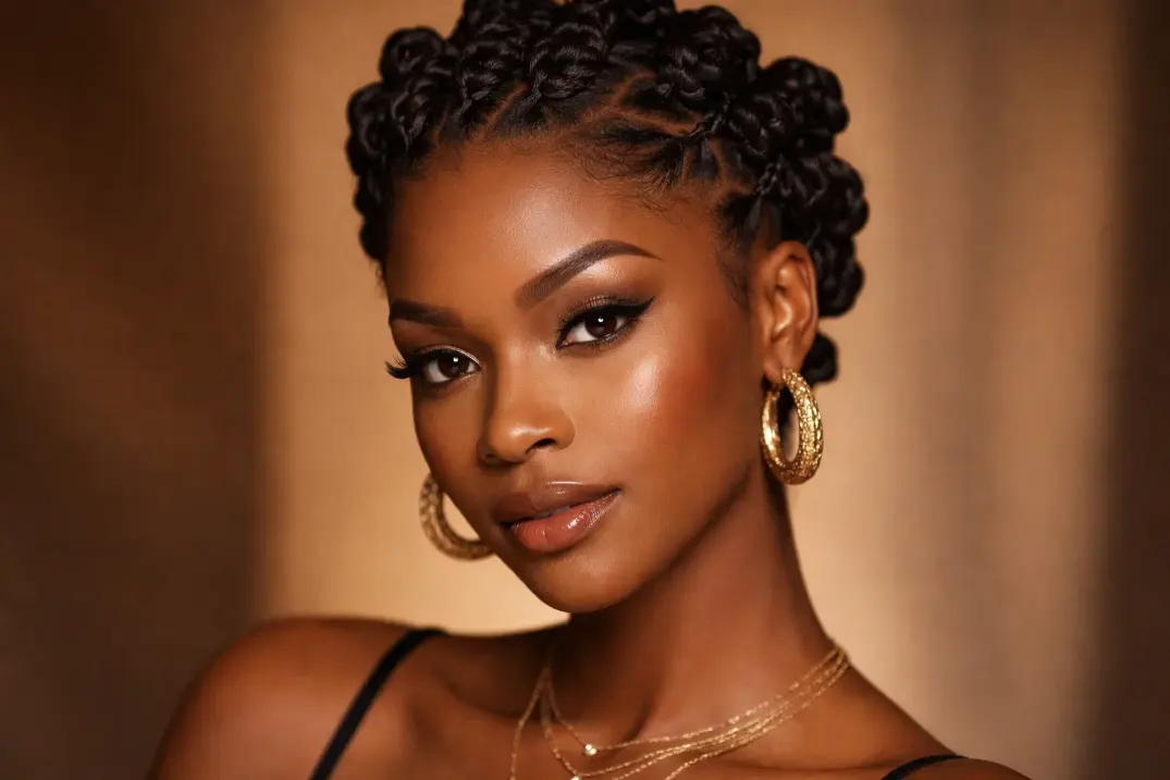 Loc Knots for Short Hair