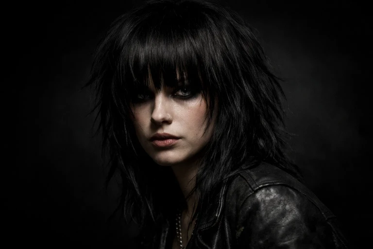 The Grunge Shag With Heavy Fringe