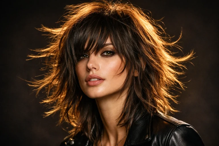 The Messy Rocker Shag