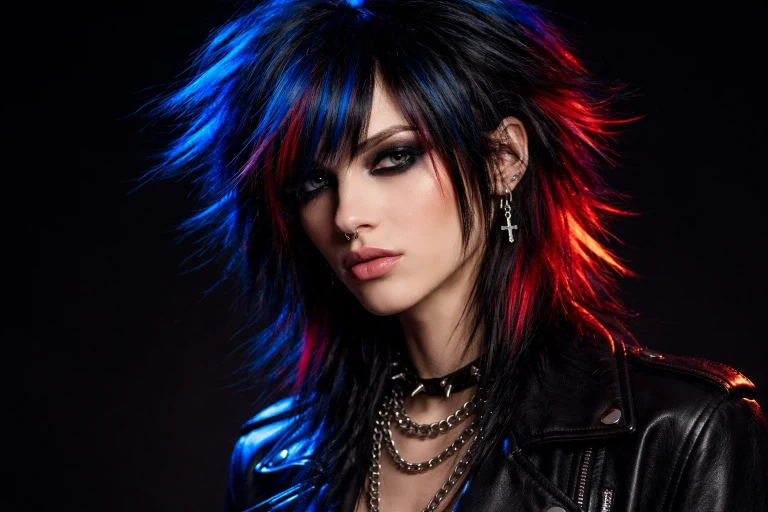 The Colored Streak Cut