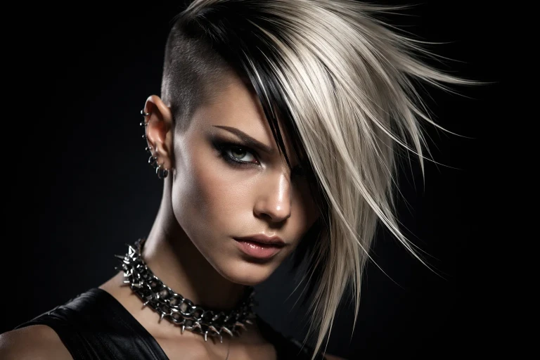 The Asymmetrical Punk Cut