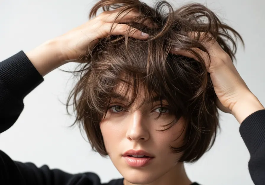 The Classic Choppy Bob Shag