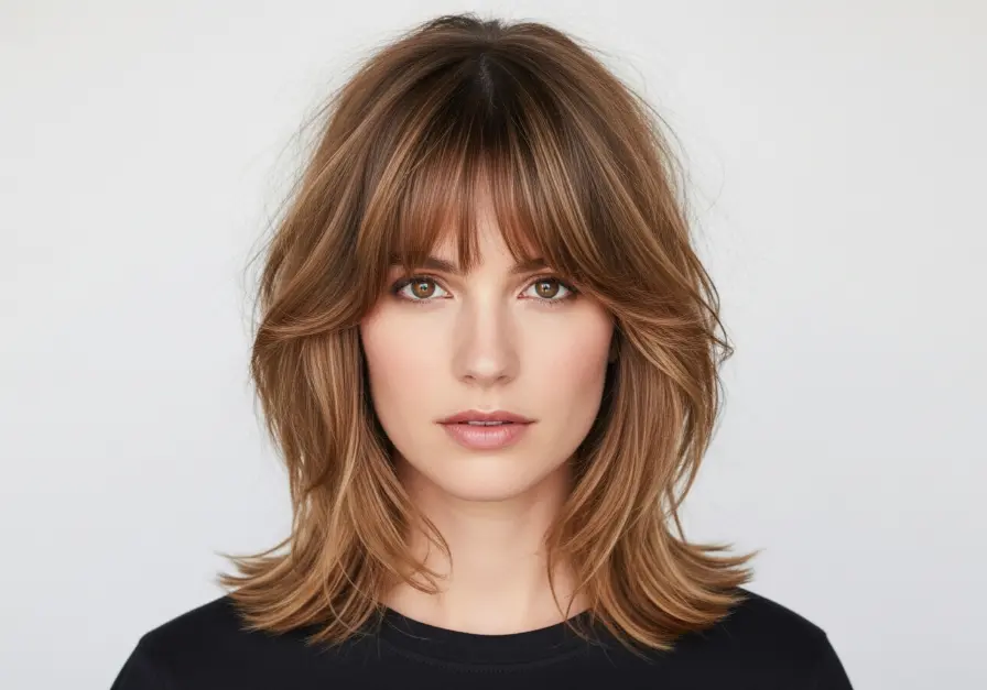 Asymmetrical Shag With Edge