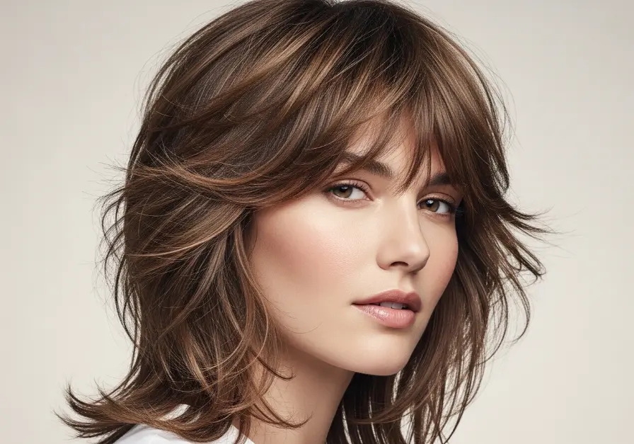 Wispy Shag For Fine Hair