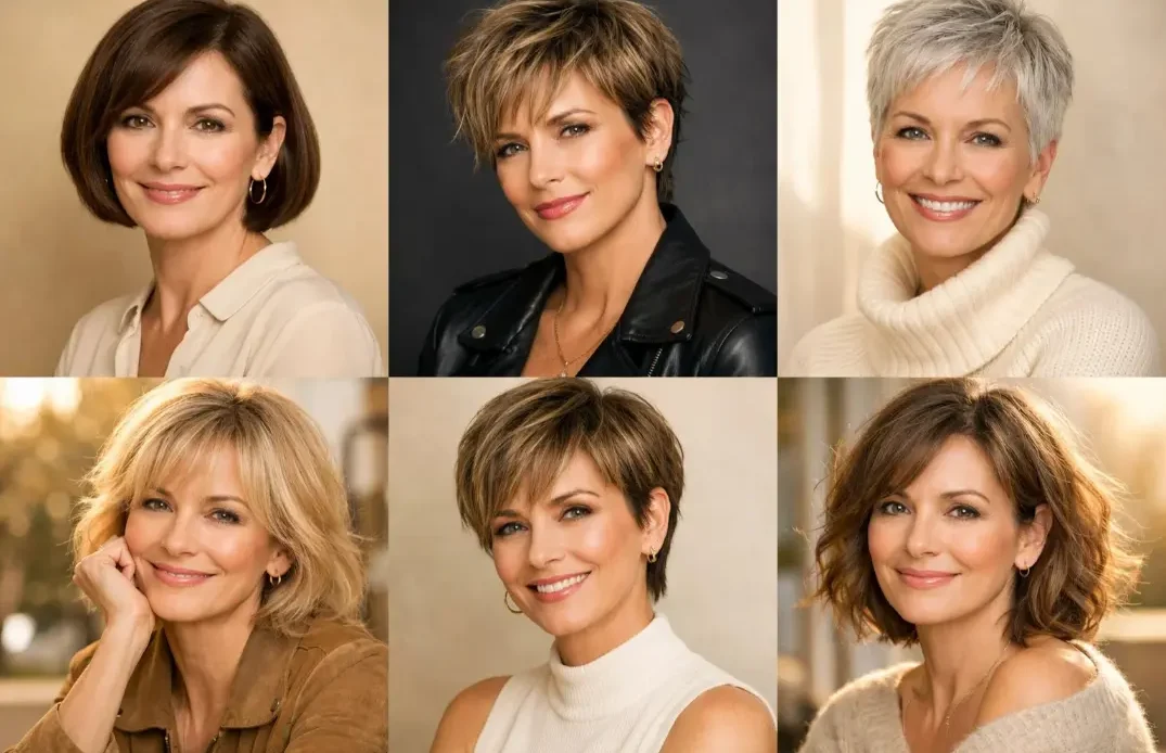 15 Short Hairstyles Ideas for Women Over 50 Trendy Looks!
