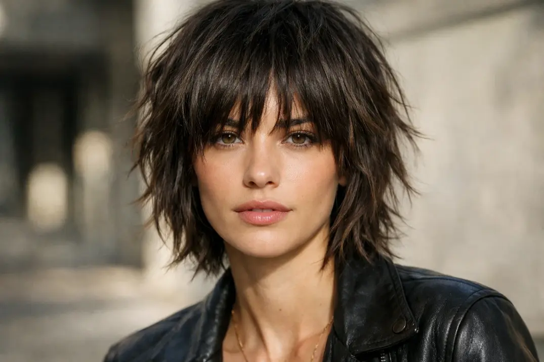 The Curly Tapered Cut