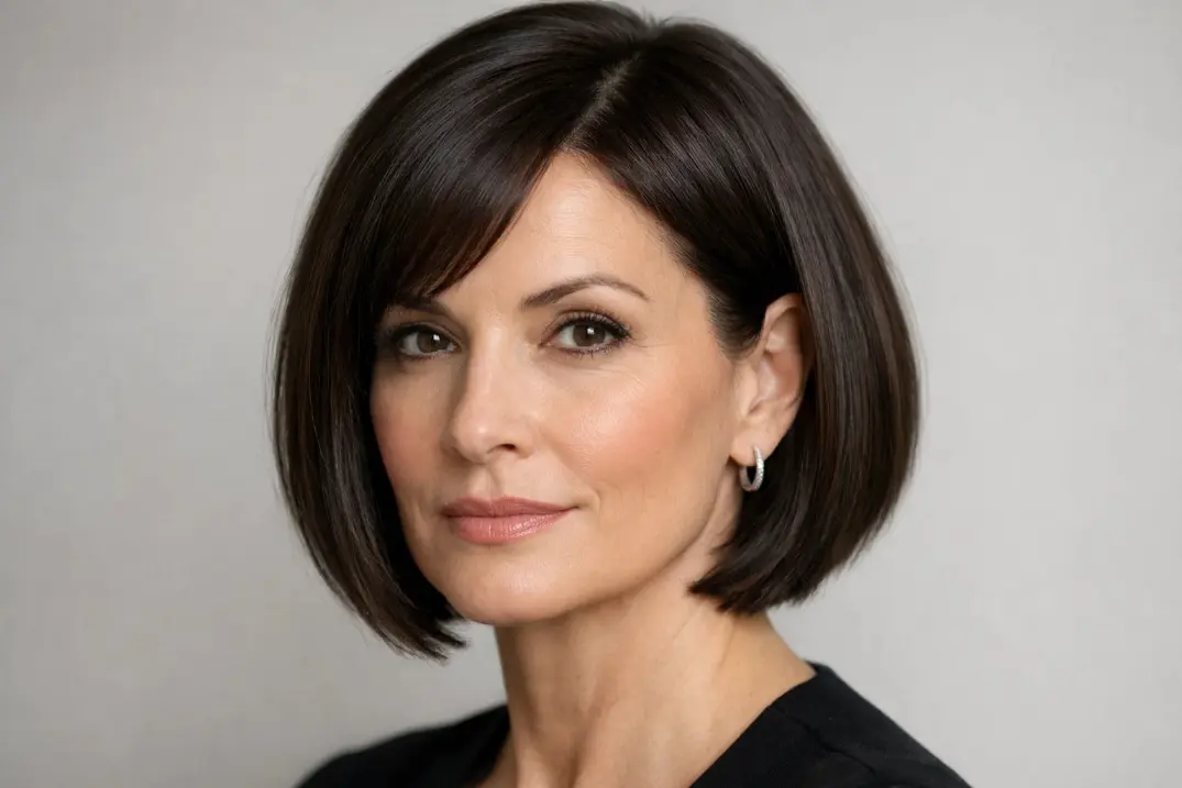 The Layered Curly Bob