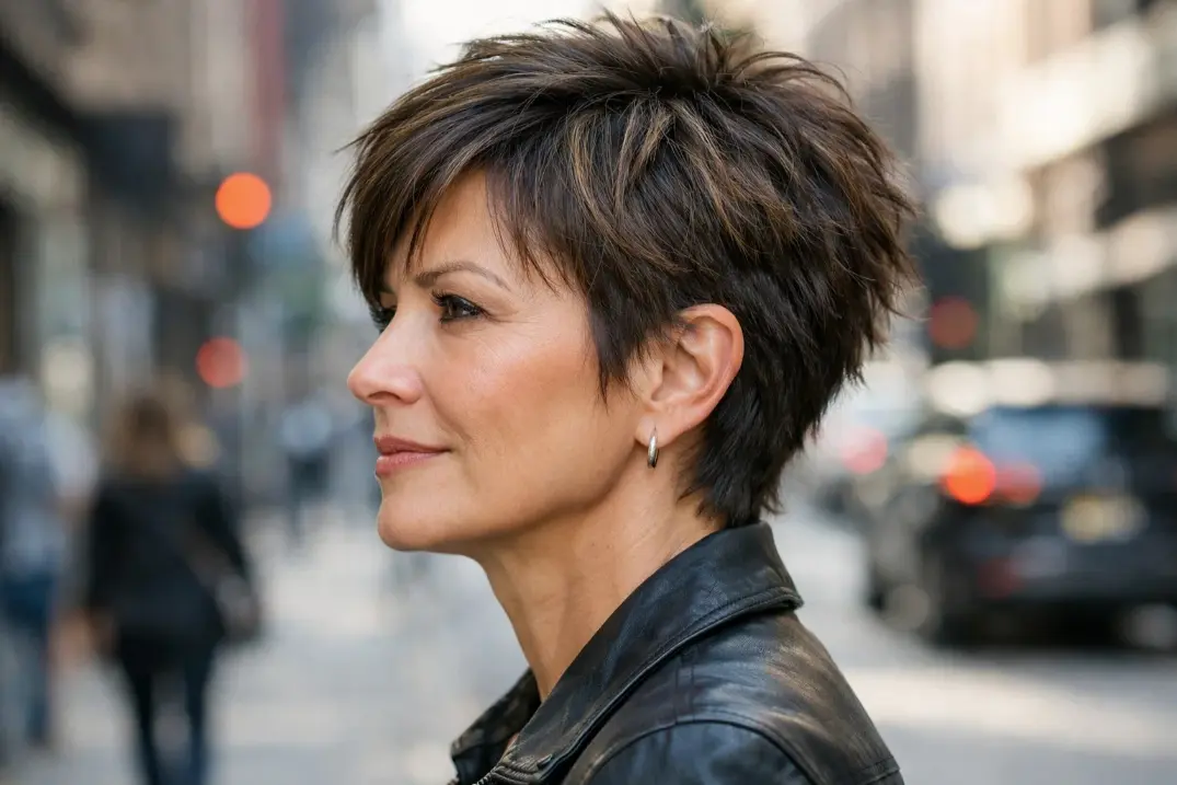 The Shoulder-Length Curly Cut with Layers