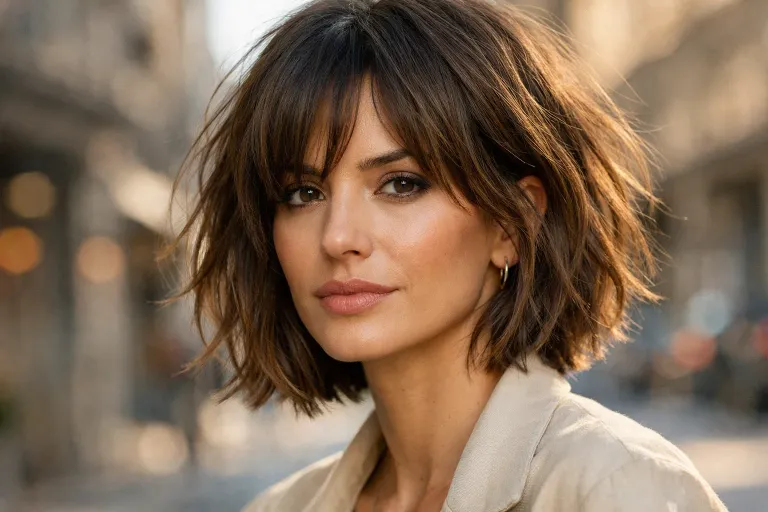 The Textured Bob with Layers