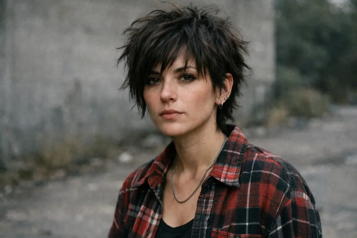 The Tousled Grunge Pixie