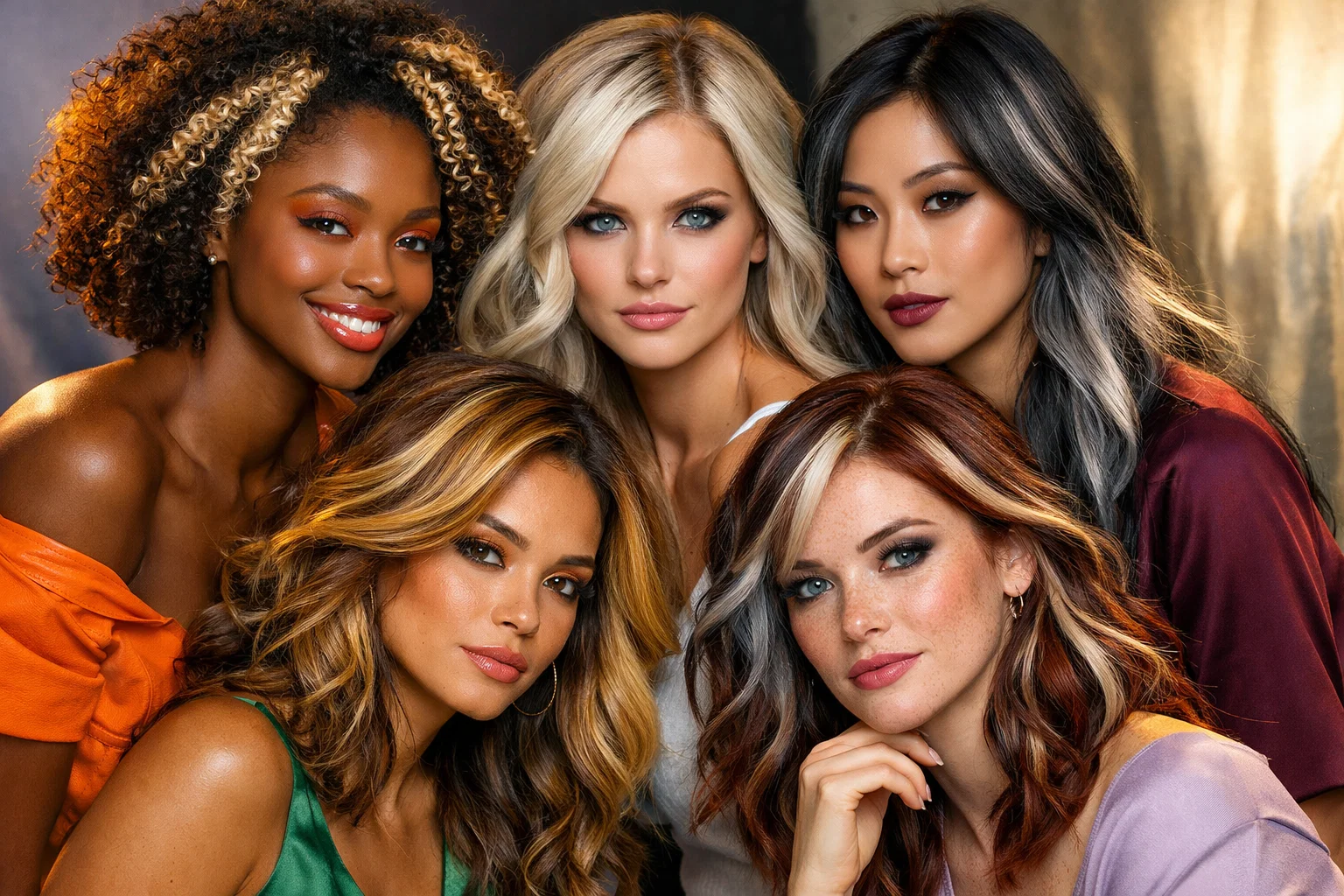 Calico Color on Short Hair