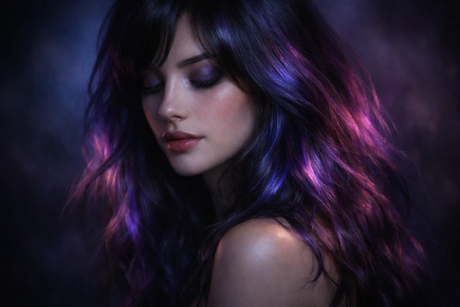 Surreal Violet Highlights