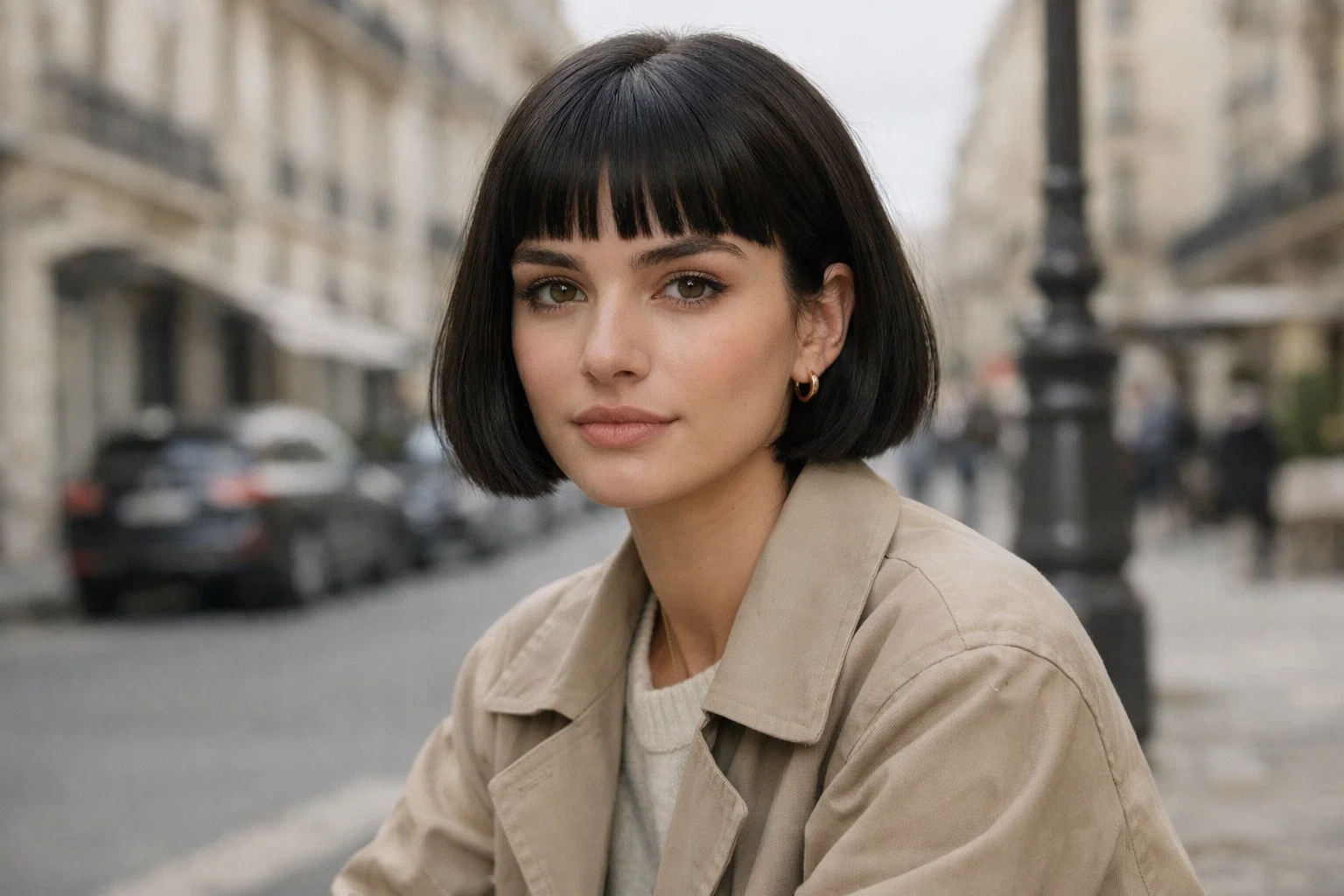 The French Bob with Micro Bangs