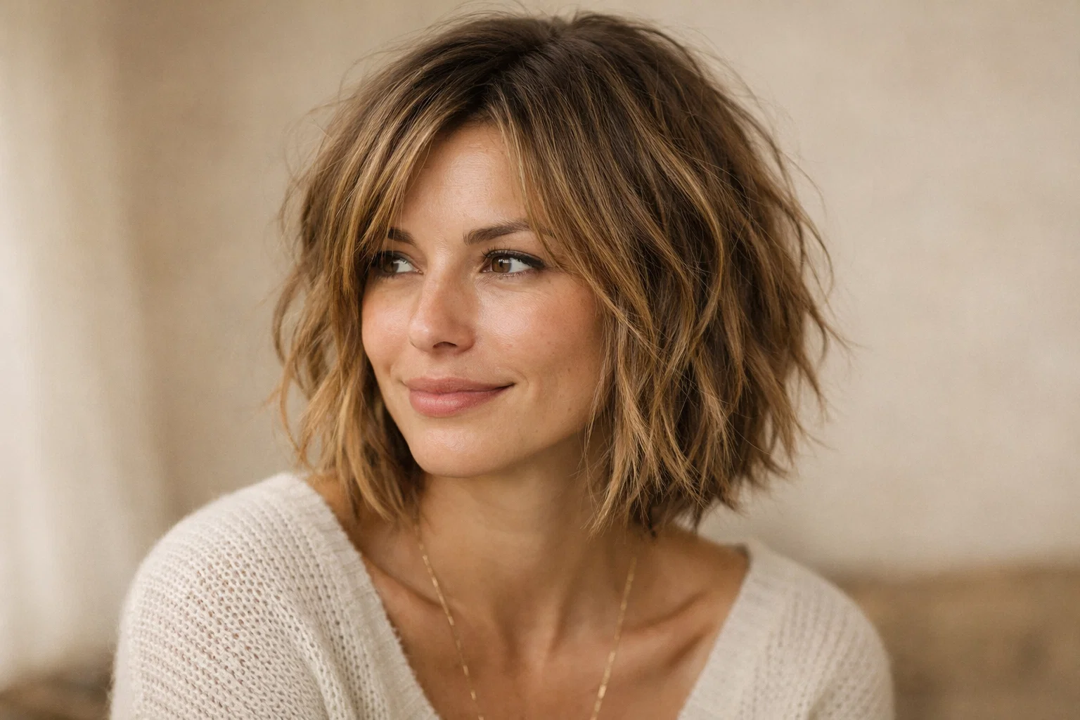 The Piecy Bob for Low Maintenance Days