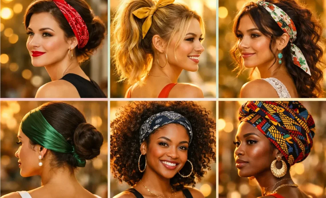 13 Unique Ideas for Bandana Hairstyles – Stylish Looks 2026