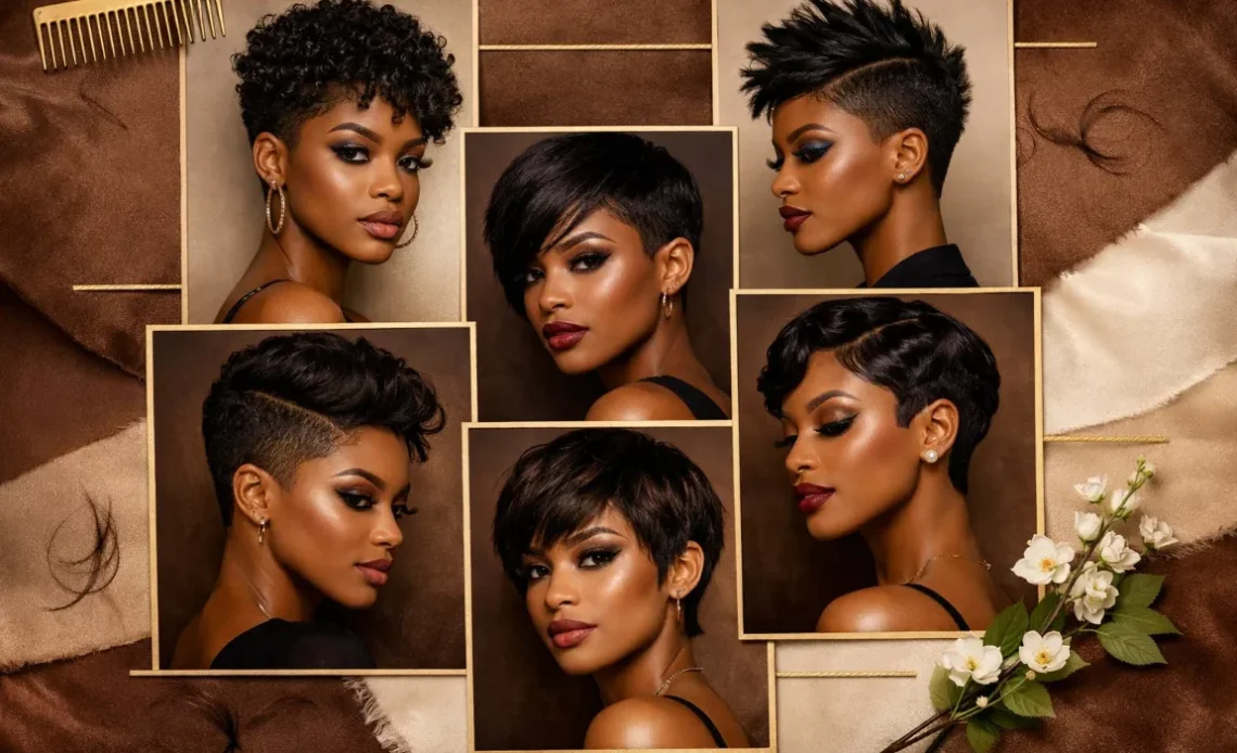 14 Stylish Ideas for pixie haircut for black women 2026