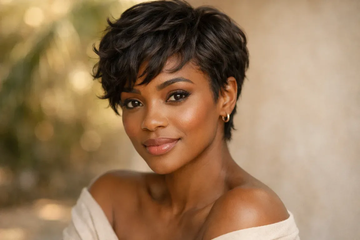 The Sleek Relaxed Pixie