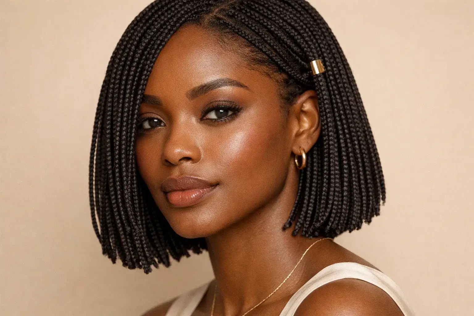 Micro Short Box Braids