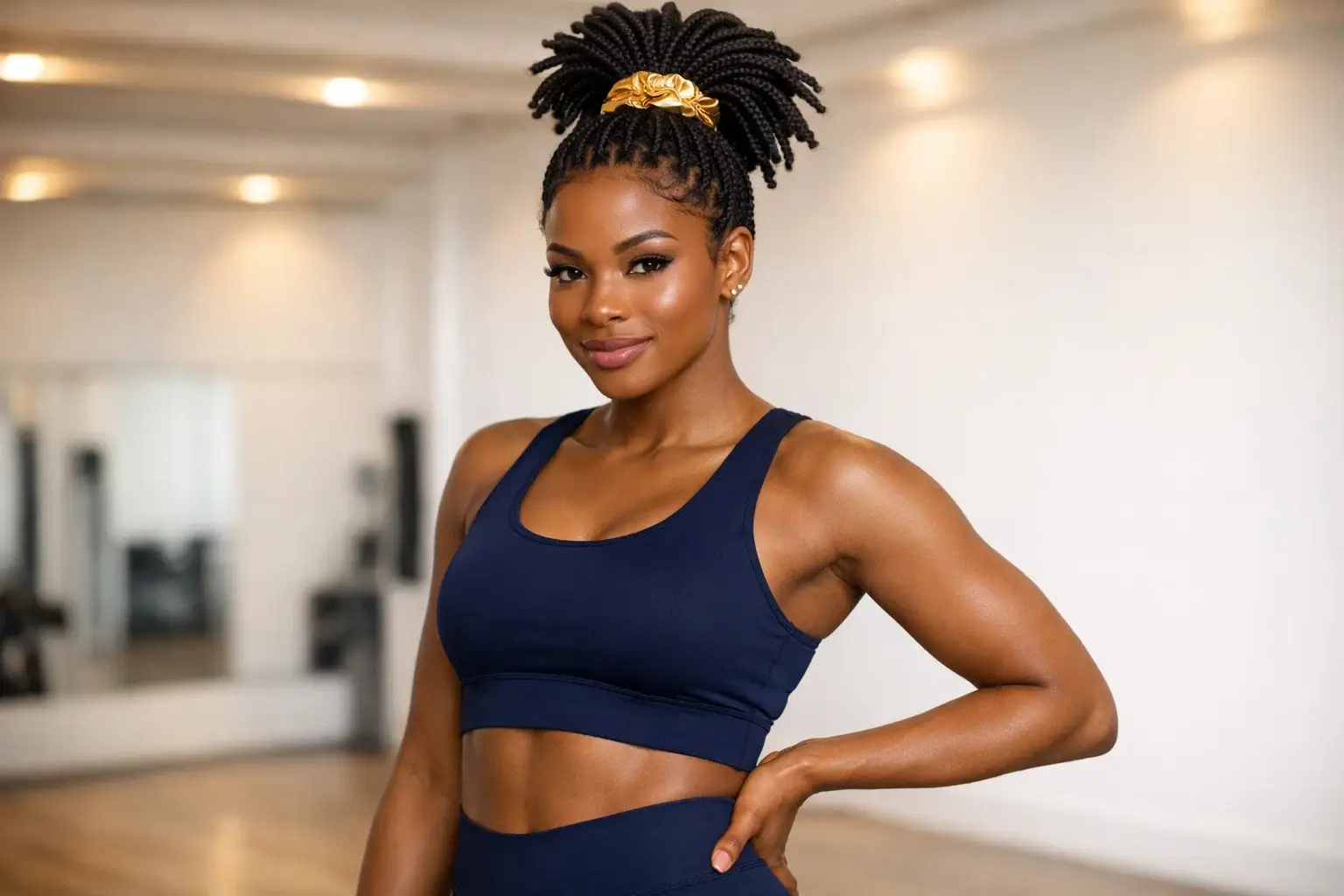 The Short Box Braid Ponytail