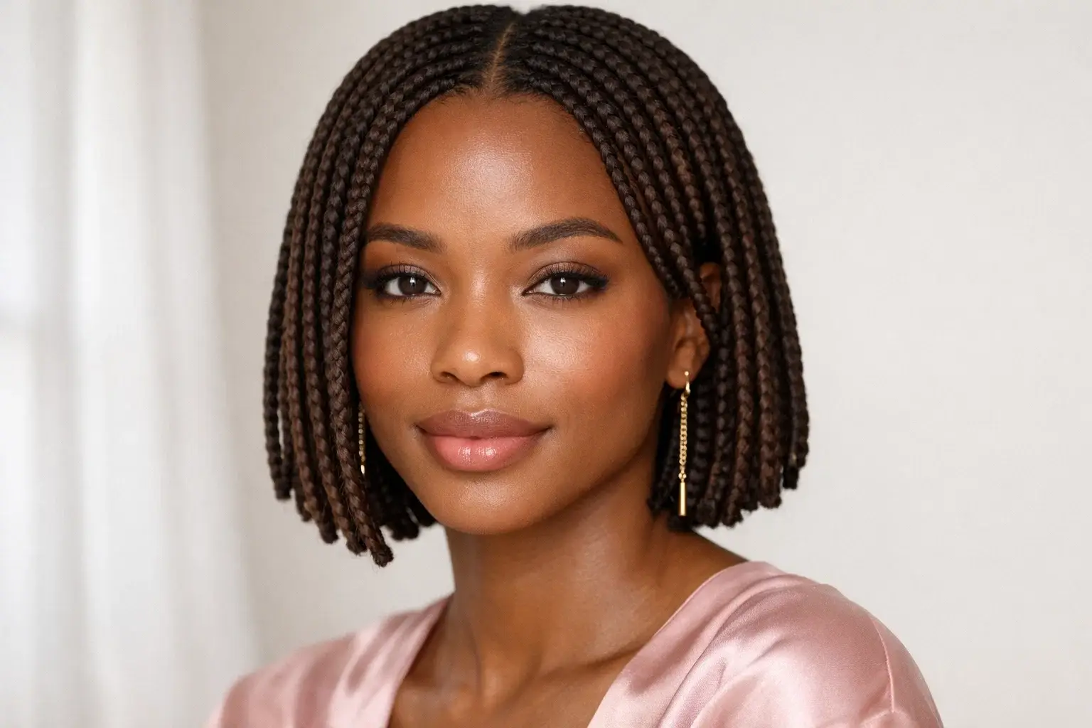 Knotless Short Box Braids