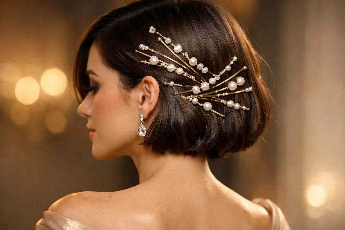 The Accessorized Bobby Pin Updo