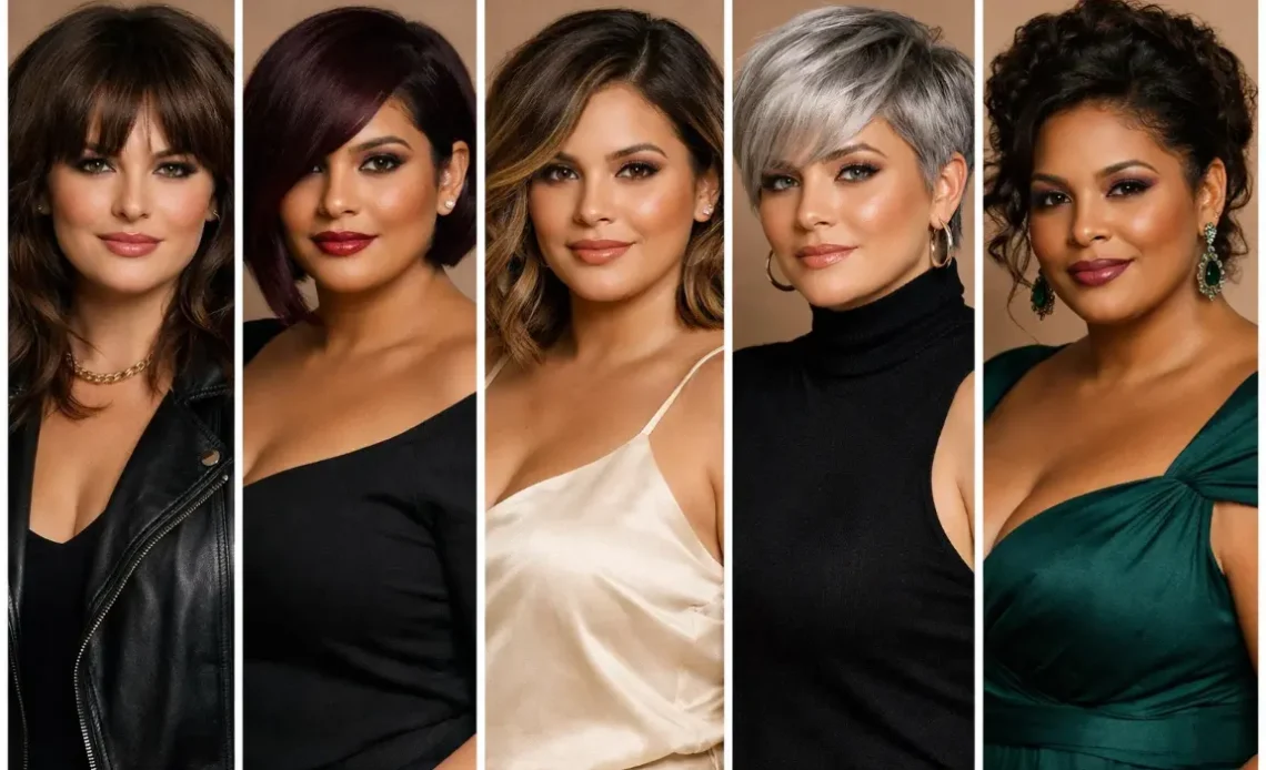18 Ideas Haircuts for Plus Size Women Stylish Looks Trends