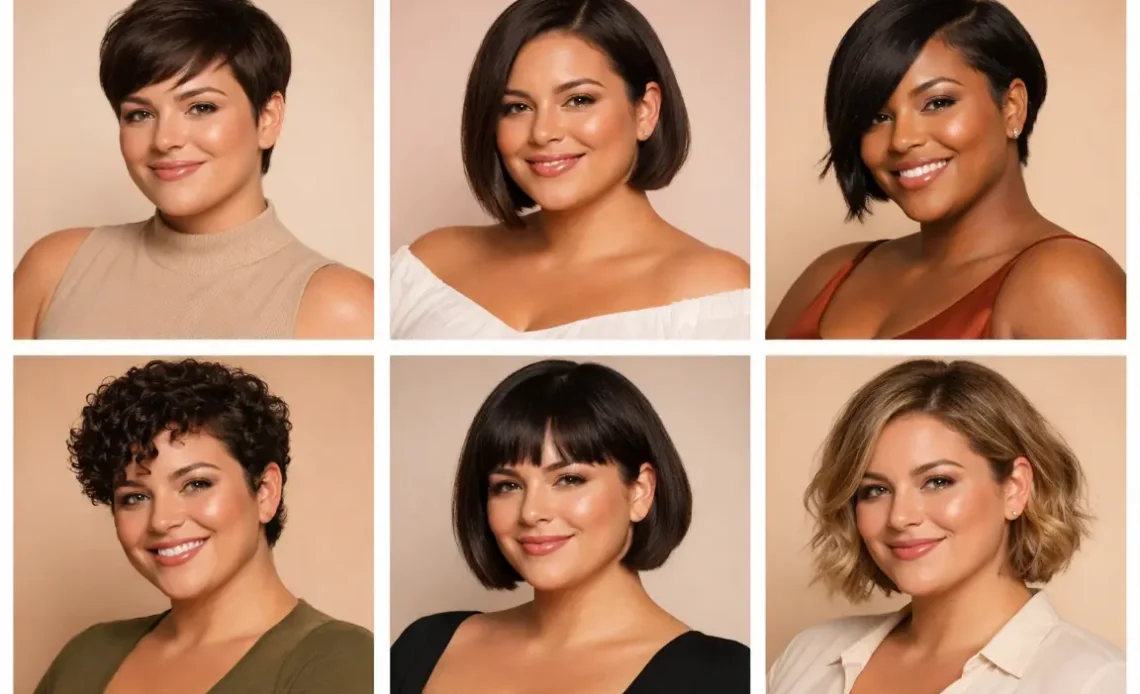 15 Ideas for Short Haircuts for Plus Size Women Styles Now