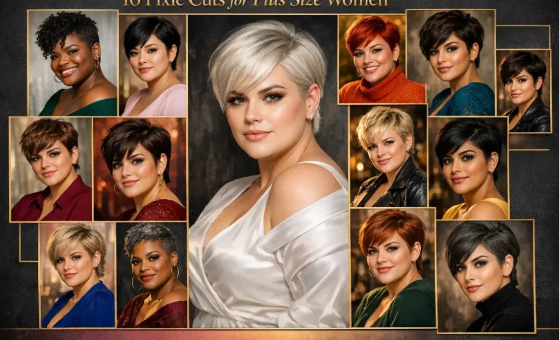 16 Pixie Haircut Ideas for Plus Size Women Stylish Look