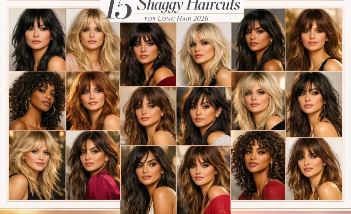 15 Shaggy Haircuts for Long Hair Stylish Trend Ideas 2026