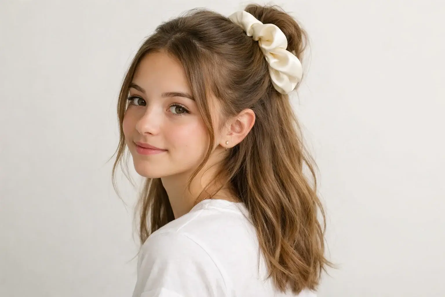 The Classic Half-Up Half-Down