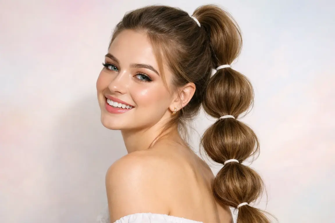 The Bubble Ponytail