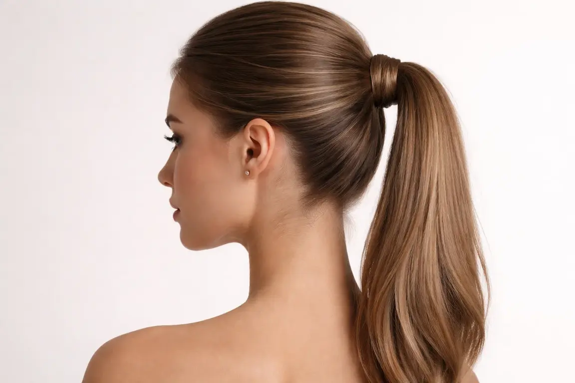 The Wrapped Ponytail
