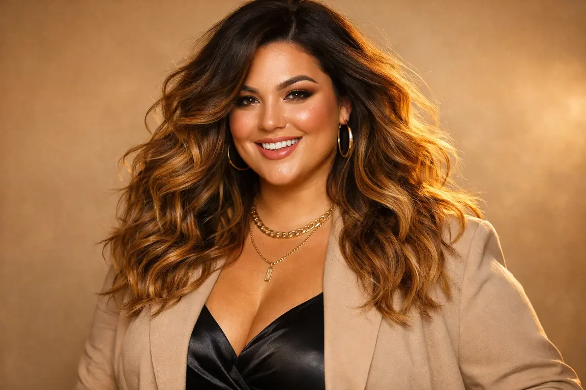 The Balayaged Wavy Hairstyle