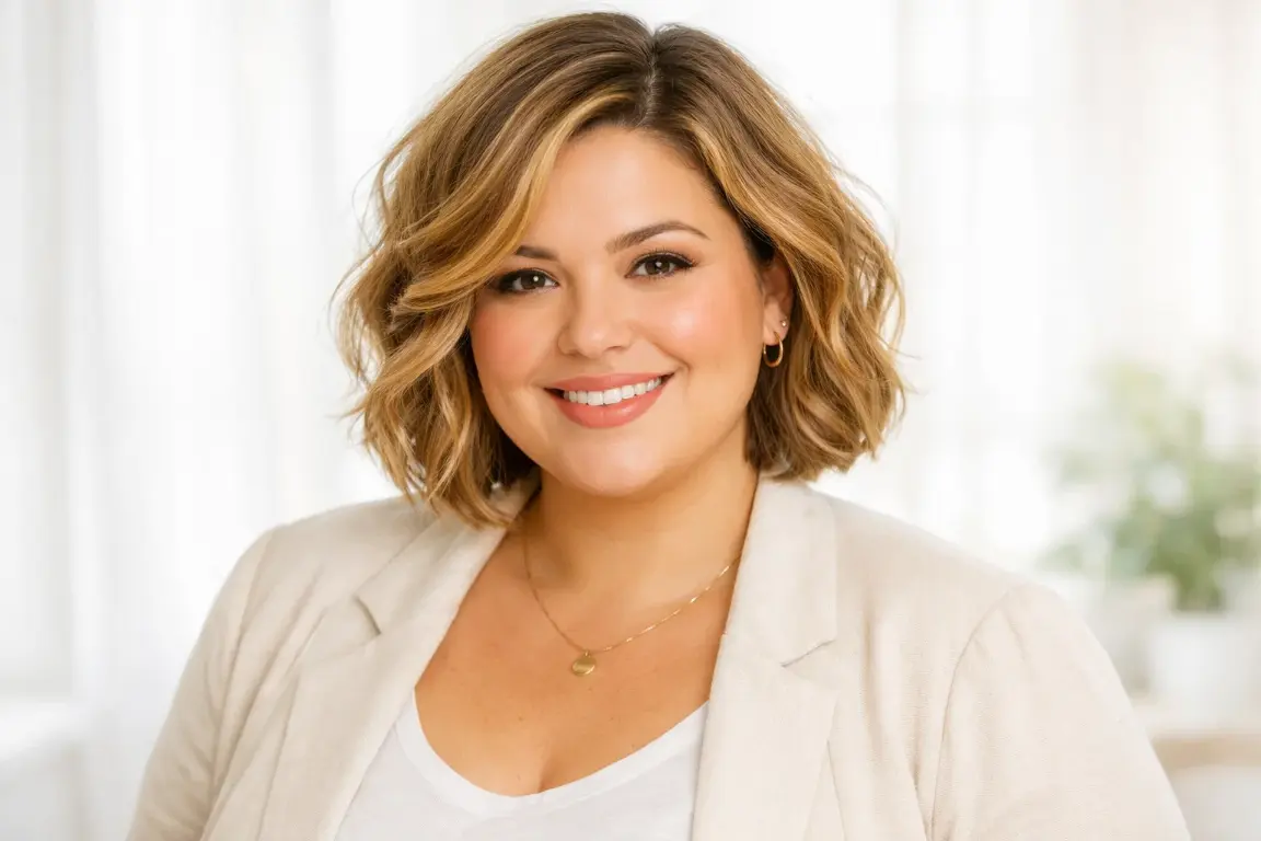 The Wavy Bob with Highlights
