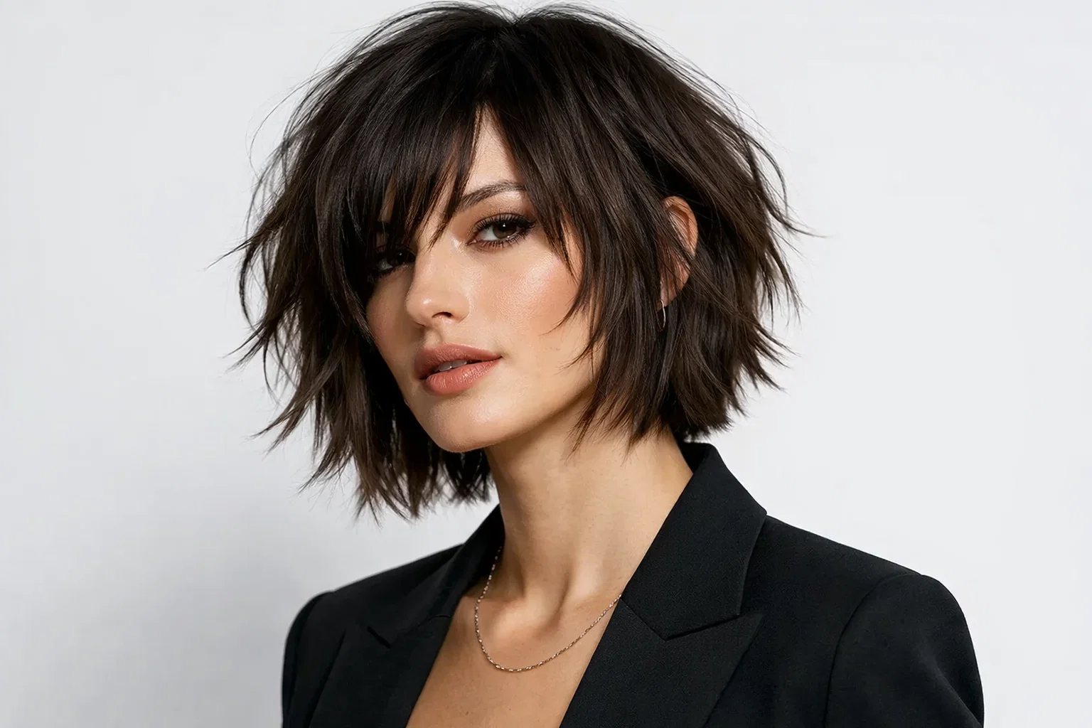 The Choppy Layered Bob